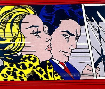  Lichtenstein Pintura - en el coche 1963 Roy Lichtenstein